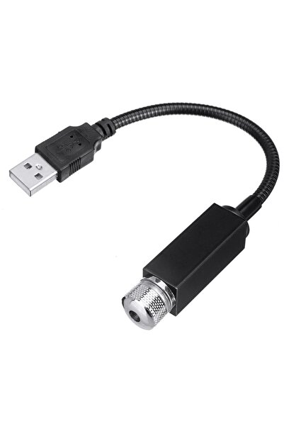 Temiz Pazar Usb Araç İçi Dekoratif Mor Led Işik