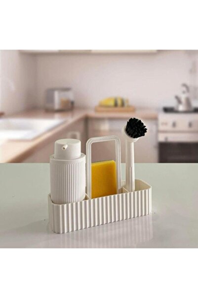 İşte Evim مجموعة حوض بيلتاش البيضاء البيئية BT-4503