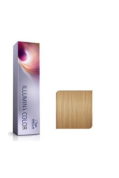 Wella Vopsea de păr permanentă 9/7 - Illumina Color Blond Foarte Deschis Șaten -
