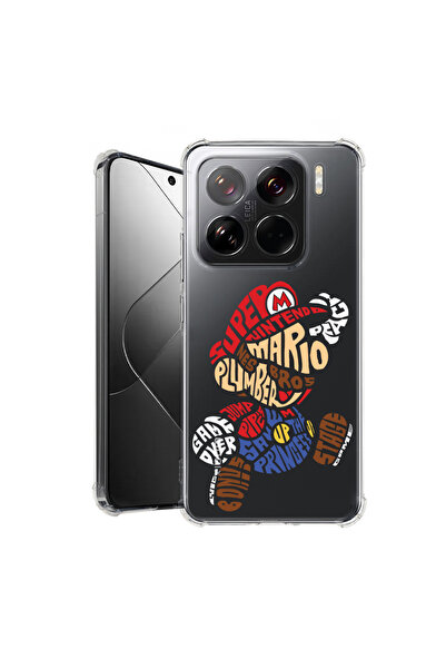 bestcase Carcasă spate antișoc pentru Xiaomi 15, Caligrafie Super Mario, 1926...