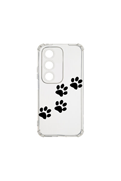 bestcase Carcasă spate antișoc pentru OPPO A80 5G, model amprente de labă, AS...
