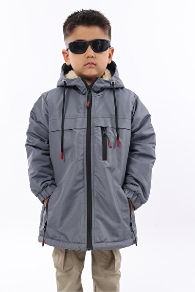 FLUEND MODA Gyermek szőrme víz- és szélálló gyerekkabátok és -kabátok