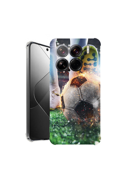 bestcase Carcasă spate antișoc pentru Xiaomi 15, Play Football, 1926363 AS 1209