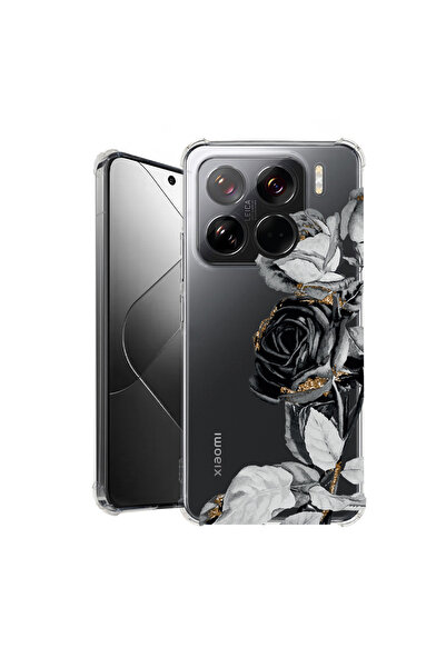 bestcase Carcasă spate antișoc pentru Xiaomi 15 Pro, Negru-Roz, 1926362 AS 990