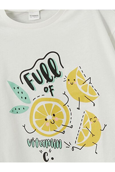 LC Waikiki Crew Neck Girls' Shorts Pajama Set (S5)