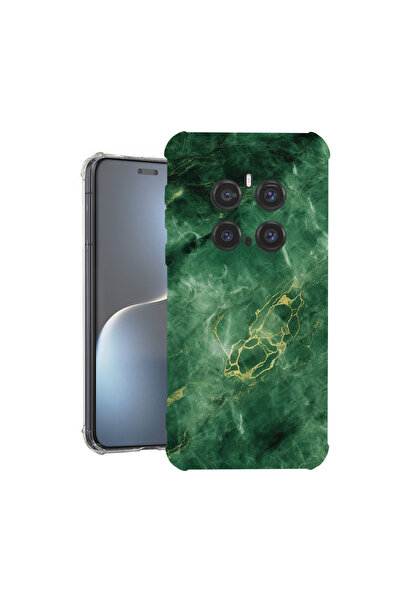 bestcase Carcasă spate antișoc pentru Honor Magic7 Pro, marmură verde, 192635...