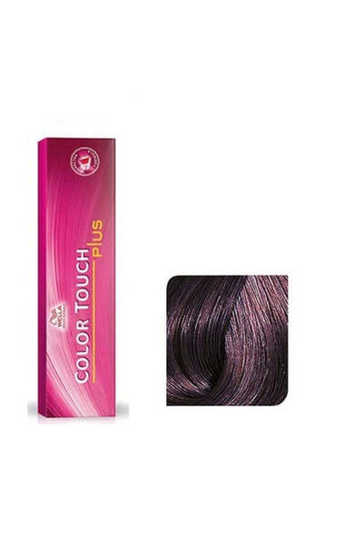 Wella Vopsea de păr 55/06 Demi-Permanentă - Color Touch Plus Șaten Violet Deschis Intens -
