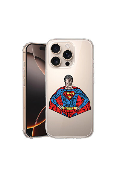 bestcase Αντικραδασμική θήκη πλάτης για Apple iPhone 16 Pro, Calligraphy Supe...