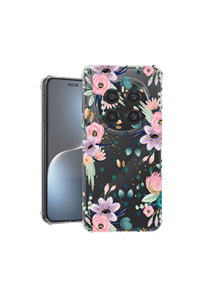 bestcase Carcasă spate antișoc pentru Honor Magic7 Pro, Colecția Flowers, 192...