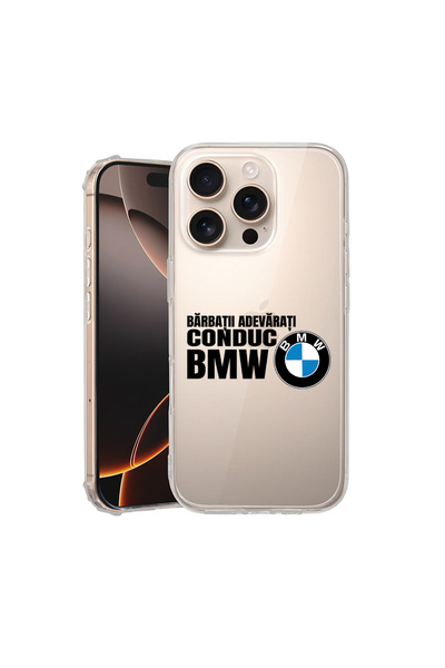 bestcase Carcasă spate antișoc pentru Apple iPhone 16 Pro, Conduc BMW, AS 1631