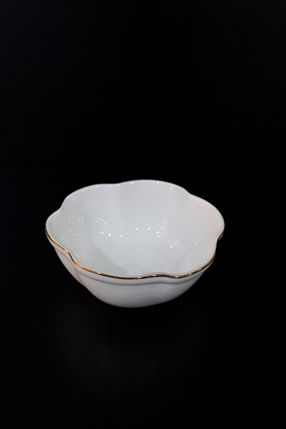 MUSEDOHOME Yaldızlı Porselen Kase 6'lı