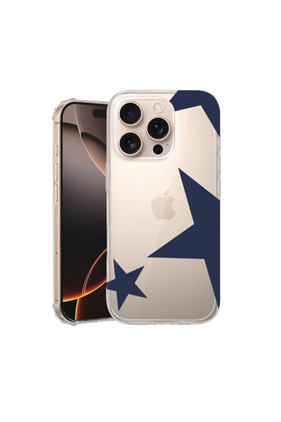 bestcase Carcasă spate antișoc pentru Apple iPhone 16 Pro, Retro Star, AS 1480
