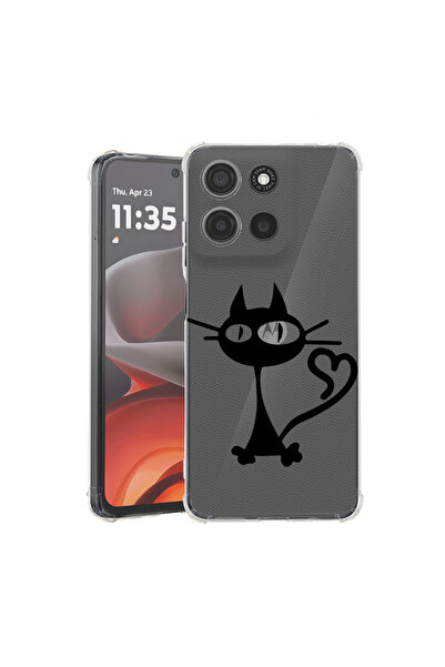 bestcase Carcasă spate antișoc pentru Motorola Moto G75, Cat, 1946016 AS 1676