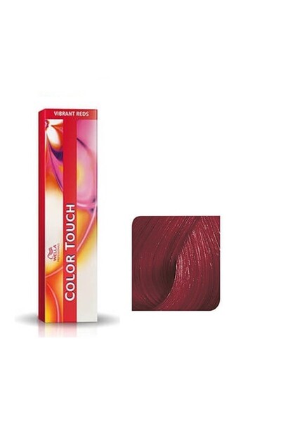 Wella Vopsea de păr 66/45 Semipermanentă fără amoniac - Roșii Vibranti Color Touch Blond Mahon Intens Dar