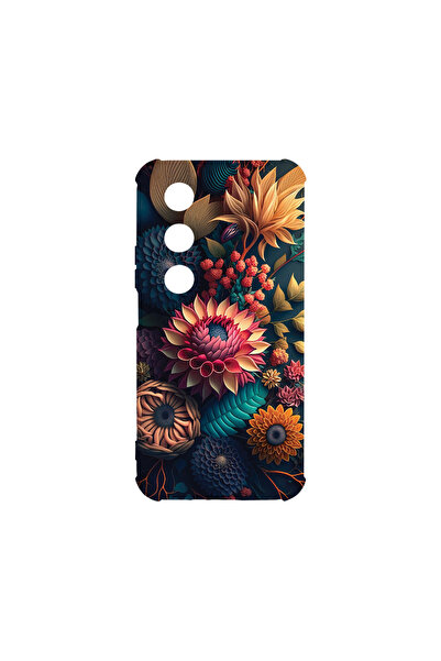 bestcase Carcasă spate antișoc pentru OPPO A80 5G, flori colorate, AS 1241