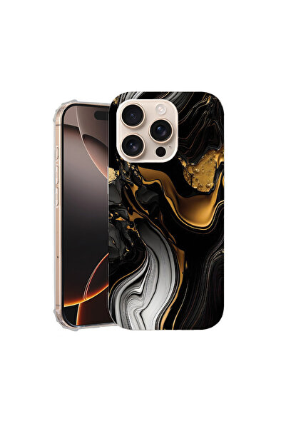 bestcase Carcasă spate antișoc pentru Apple iPhone 16 Pro, culori lichide, AS...