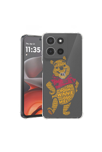 bestcase Anti Shock Back Case For Motorola Moto G15, Calligraphy Pooh, 192635...