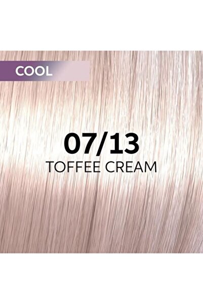 Wella Hair Dye 07/13 Demi-permanent - Shinefinity Zero Lift Glaze Golden Ash Blonde Medium 60ml -