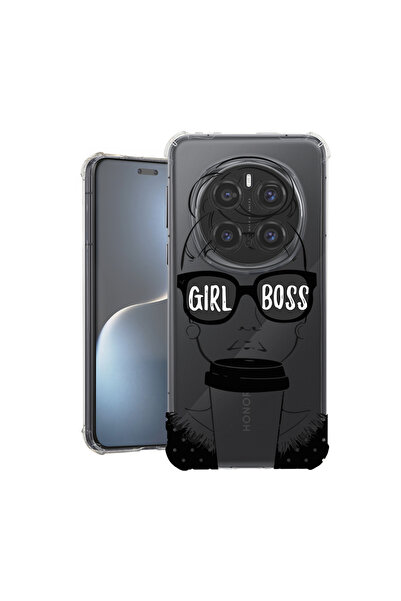 bestcase Carcasă spate antișoc pentru Honor Magic7 Pro, Girl Boss, 1926356 AS...