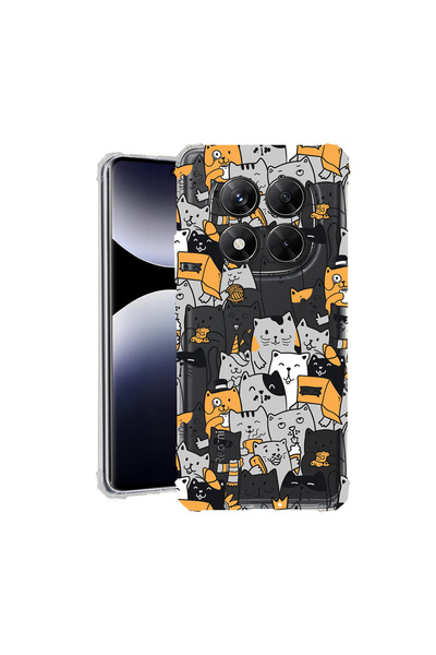 bestcase Carcasă spate antișoc pentru Xiaomi Redmi Note 14 Pro Plus, model pi...