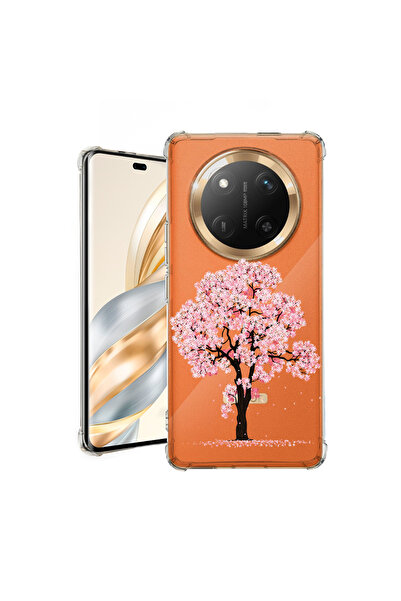 bestcase Carcasă spate antișoc pentru Honor Magic7 Lite, flori de cireș, 1926...