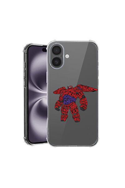 bestcase Carcasă spate antișoc pentru Apple iPhone 16 Plus, Calligraphy Bayma...