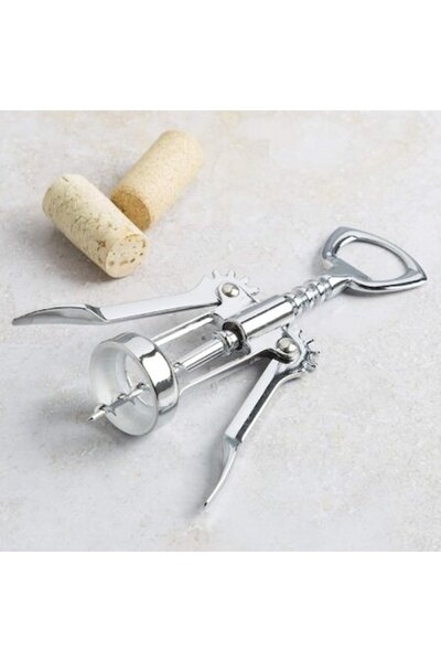 HOZRO Professional Manual Corkscrew HOZRO, Stainless Steel – Wine Bottle Opener