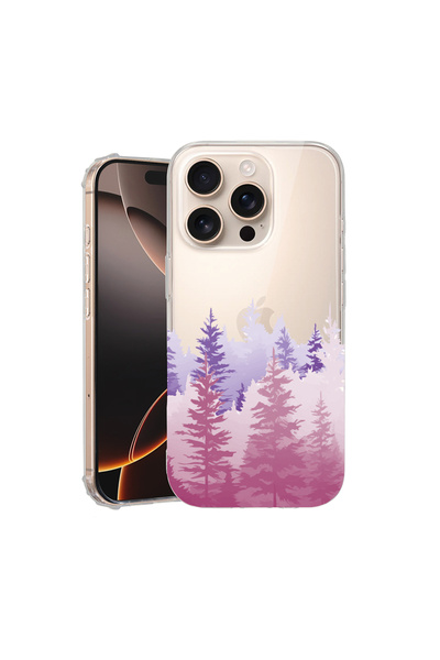bestcase Αντικραδασμική θήκη πλάτης για Apple iPhone 16 Pro, Πρωινά φώτα στο ...