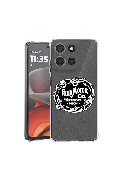 bestcase Carcasă spate antișoc pentru Motorola Moto G75, Ford Classic, 194601...