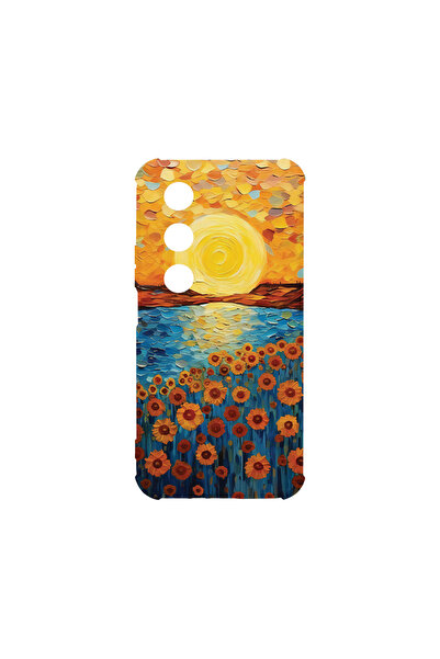 bestcase Carcasă spate antișoc pentru OPPO A80 5G, pictură floarea-soarelui, ...