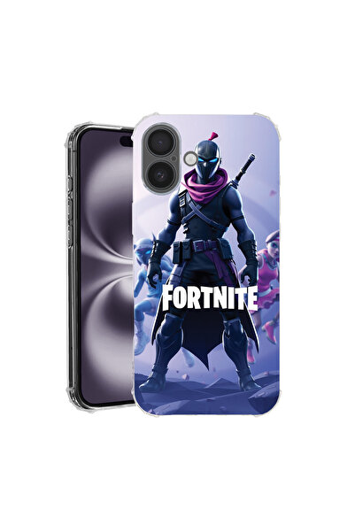 bestcase Carcasă spate antișoc pentru Apple iPhone 16 Plus, Fortnite, AS 1689