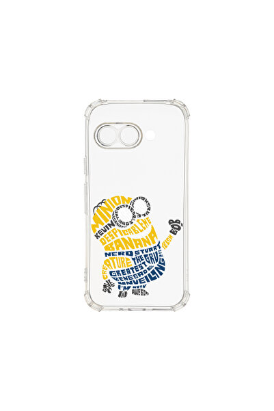bestcase Carcasă spate antișoc pentru Google Pixel 9a, Calligraphy Minion, AS...