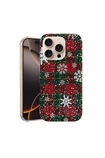 bestcase Carcasă spate antișoc pentru Apple iPhone 16 Pro Max, model de Crăci...