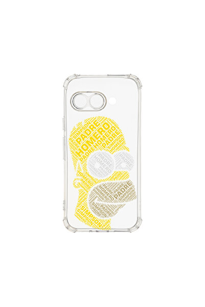 bestcase Carcasă spate antișoc pentru Google Pixel 9a, caligrafie Homer Simps...