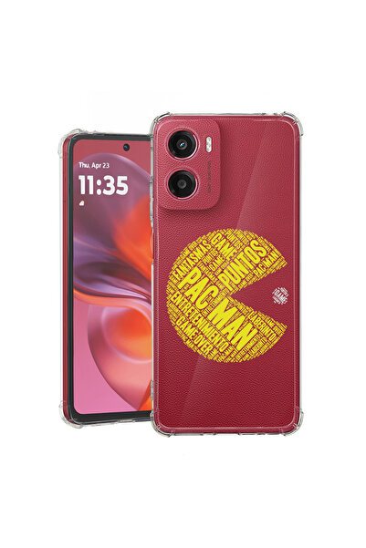 bestcase Carcasă spate antișoc pentru Motorola Moto G05, Calligraphy PacMan, 1926357 AS 1540