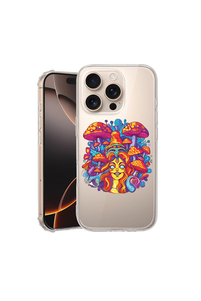 bestcase Αντικραδασμική θήκη πλάτης για Apple iPhone 16 Pro, Dream Colors Mus...