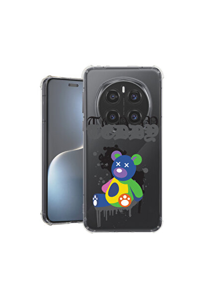 bestcase Carcasă spate antișoc pentru Honor Magic7 Pro, culori pastelate cu ursuleți de pluș, 1926356 AS 1567