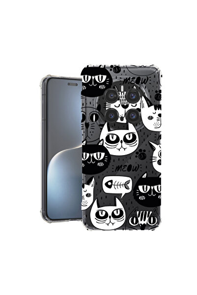 bestcase Carcasă spate antișoc pentru Honor Magic7 Pro, Cool Cats, 1926356 AS 1029