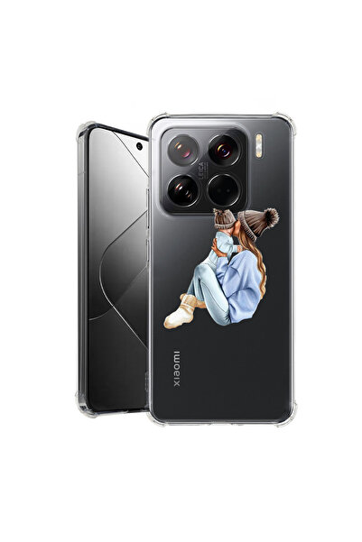 bestcase Carcasă spate antișoc pentru Xiaomi 15, mamă fată cu băiat, 1926363 ...