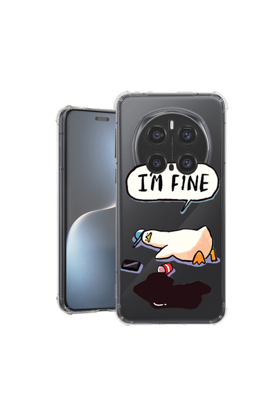 bestcase Carcasă spate antișoc pentru Honor Magic7 Pro, Duck Life - I'm Fine,...