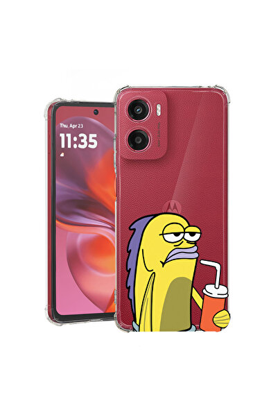 bestcase Carcasă spate antișoc pentru Motorola Moto E15, Meme, 1988242 AS 652