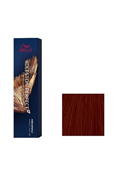 Wella Vopsea de păr 44/44 Permanentă - Roșu Vibrant Koleston Perfect Șaten Mediu Roșu Intens -