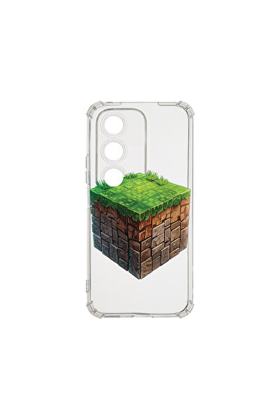 bestcase Carcasă spate antișoc pentru OPPO A80 5G, Minecraft World, AS 1680