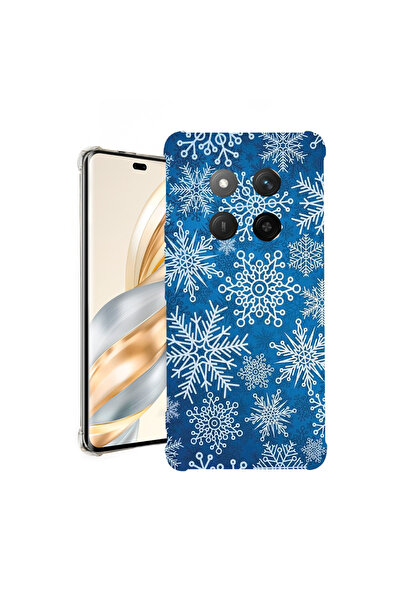 bestcase Αντικραδασμική πίσω θήκη για Honor Magic7 Lite, χειμερινό μοτίβο, 19...