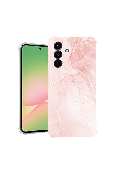 bestcase Carcasă spate antișoc pentru Samsung Galaxy A36, roz pastel marmorat...