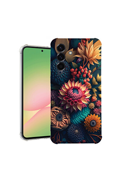 bestcase Carcasă spate antișoc pentru Samsung Galaxy A56, flori colorate, 192...
