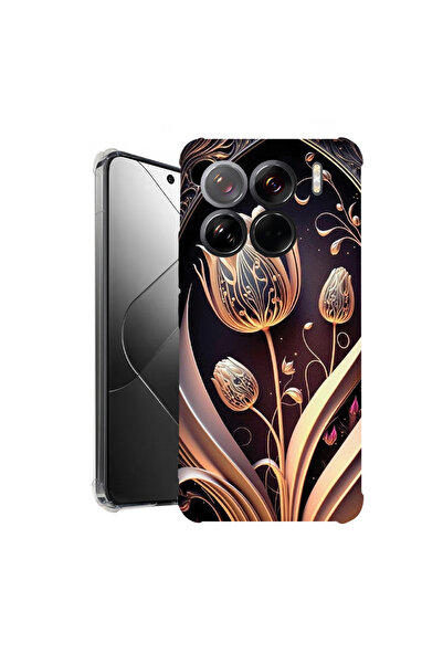 bestcase Carcasă spate antișoc pentru Xiaomi 15 Pro, Golden Tulip, 1926362 AS...