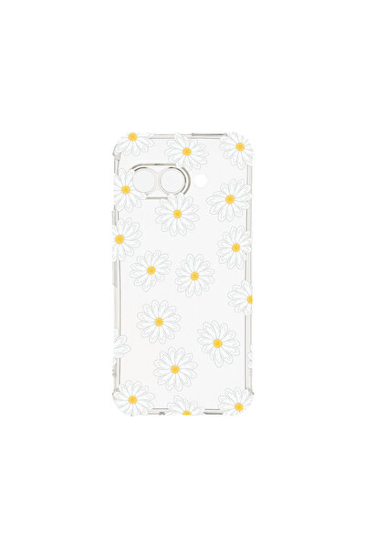 bestcase Carcasă spate antișoc pentru Google Pixel 9a, Happy Flowers Daisy, AS 513