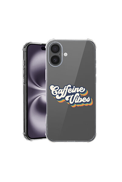 bestcase Αντικραδασμική θήκη πίσω για Apple iPhone 16 Plus, Caffeine Vibes, A...