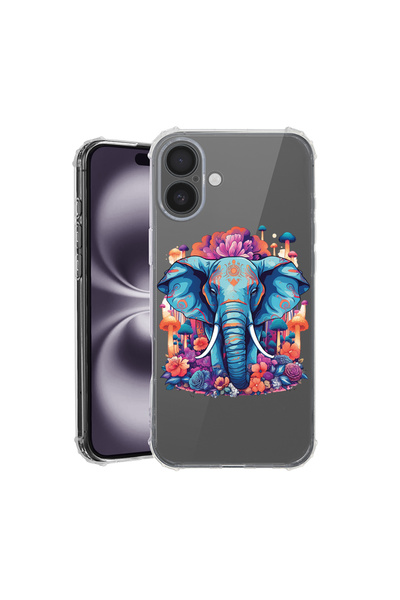 bestcase Αντικραδασμική θήκη πλάτης για Apple iPhone 16 Plus, Dream Colors - ...
